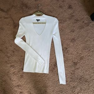 Light pink long sleeve top